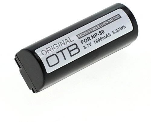 OTB Akku für Fuji NP-80 Li-Ion Schwarz