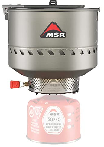 MSR Reactor Windproof Camping and Backpacking Stove System, 2.5L, 2024 Version