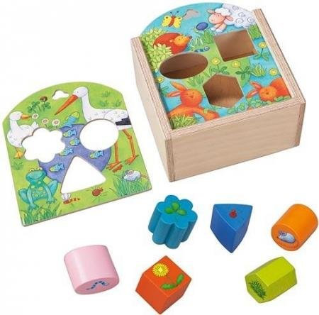 Box bildet Haba Tieren