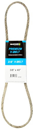 MAXPOWER Keilriemen 347445, Kevlar verstärkt, 3/8 x 40 - 3L400 - Aussenlänge L(a) 1020 mm.