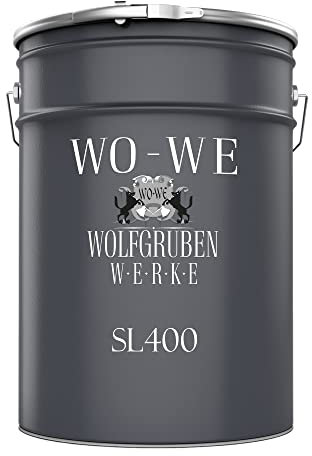 WO-WE Vernice per Piscina Rivestimento Pool Colore SL400 Bianco puro RAL 9010-5L