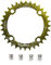 UPANBIKE Bike Schmal Breit Kettenblatt 104 BCD Runde Form Single Kettenblätter 36T(Grün)