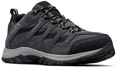 Columbia Crestwood Wanderschuhe für Herren, Schwarz (Shark x Columbia Grey), 46 EU