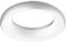 ELG Leuchten LED Deckenleuchte Rund 35 Watt 2900lm 3000K Design Leuchte Anbauleuchte Modern Dekorativ Deckenlampe Wohnzimmer Schlafzimmer Flur Deckenbeleuchtung (Silber)