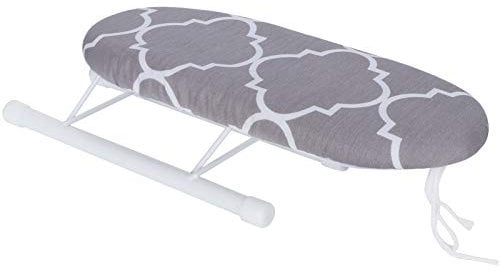Mini Ironing Board, Foldable Sleeve Cuffs Collars Ironing Table for Home, Travel, Sewing, Craft Room, Household, Dorm (E)