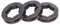 Eujgoov 3Pcs 3/8in 7T Kettensägen Kettenrad 68210 Zubehör für Stihl 030 031, 032, 038, 041, 044, 046, 064066, MS361, MS362, MS440, MS441, MS460, MS660.
