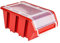 10 x Stapelbox mit Deckel Werkstatt Stapelkiste Sortierbox Box 160x235x120 Rot | stapelkisten kunststoff lagerboxen stapelbar
