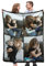 UOOYAA Geschenke kuscheldecke Decke mit Foto,Personalisierte fotodecke selbst gestalten,Worten Bild Collage Individuelle Decken,Geburtstags-Souvenir-Decke für Vater, Mutter, Kinder, Hunde, Freunde