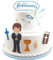 Essbare Tortendeko - Kommunion Junge - Fondant Kuchen Tattoo aus essbarem Zuckerpapier