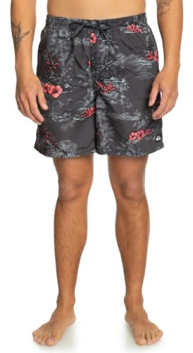 Quiksilver Longmanhill Volley 17 - Schwimmshorts für Männer Schwarz