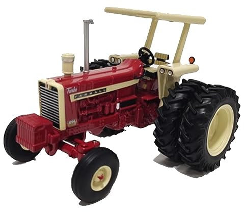 Britains 123284 Case IH Farmall 1206 1:32 Limited Edition Spielzeugtraktor, detailliertes Druckguss-Modell, Sammlerstück Bauernhoffahrzeug zusammenlegbar, One Size