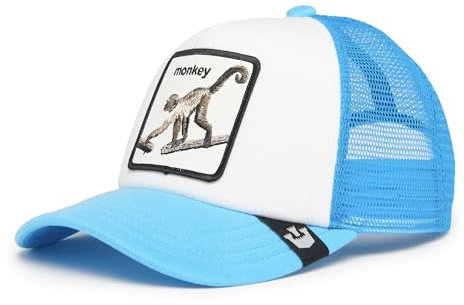 Goorin Bros. Unisex-Kinder The Farm Kids Trucker Hat Baseballkappe, Hellblau (Mo' Bizness), Einheitsgröße