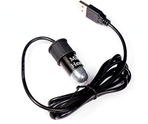 Booso Mini Chauffage D'Aquarium 10 W Thermostat de Chauffage de RéServoir de Poisson TempéRature Fixe Constante 5 V/2 Une Chauffage pour RéServoirs de 1 à 5 L