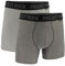 Under Armour Herren Project Rock Performance Tech Mesh Boxerjock Brief, 5 Inseam, 2-Pack, All-Day Comfort Retroshorts, Castlerock, XX-Large