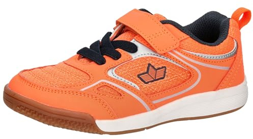 Lico Unisex Kinder Racine Vs Hallenturnschuhe, Orange Marine, 31 EU