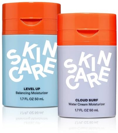 Bub~ble Skincare Cloud Surf Water Cream & Level Up Balancing Face Moisturizer, Hydrating Moisturizer with Celery Seed Extract and Zinc PCA + Niacinamide for Oily or Combination & Sensitive Skin