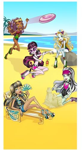 NTEVXZ Monster Girl Strand Handtuch,Anime Schnell Trocken Strand Handtuch,Mode Gedruckt Mikrofaser Strand Handtuch-70×140cm