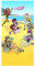 NTEVXZ Monster Girl Strand Handtuch,Anime Schnell Trocken Strand Handtuch,Mode Gedruckt Mikrofaser Strand Handtuch-70×140cm