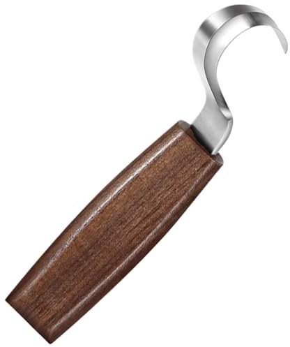 Wood Carving Kit Chisel Carving Knife Woodcut DIY Hand Wood Carving Tools Woodcarving Cutter Knives Peeling Woodworking Spoon Hand Tools Worker(Type 1)