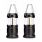 2PCS portátil LED lámpara de camping de luz con gancho plegable, lámpara impermeable a pilas portátil ligero tienda de luces de adecuado para camping, jardín, apagones (Estilo A)