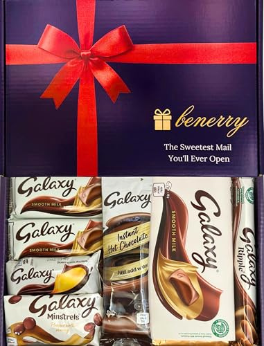 Luxury Chocolate Letterbox Gift – 7 Assorted Chocolates – Gift for Birthdays, Father’s Day, Mother’s Day, Christmas, Thank You, Him, Her, Kids