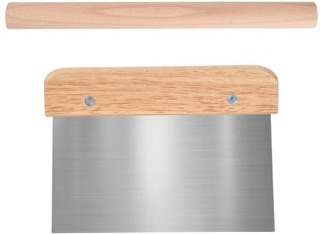 Mattarello in Legno, con Tarocco per Impasti, Mattarello con Superficie Antiaderente, accessori da cucina, Perfetti per Biscotti, Pasta, Pizze, Torte, Pasta Frolla