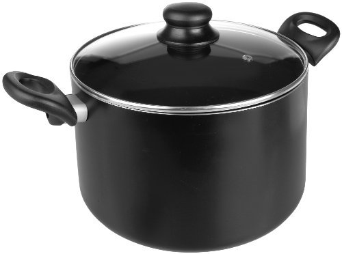 IBILI - Olla con tapa de cristal, Aluminio, 16 cms, Antiadherente, Apta para induccion