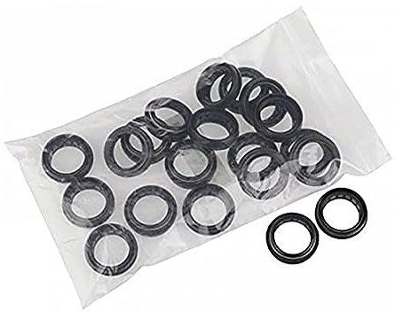 RockShox Unisex – Erwachsene Staubdichtungs-Kit-03050705 Staubdichtungs-Kit, Schwarz/Silber, Einheitsgröße