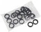 RockShox Unisex – Erwachsene Staubdichtungs-Kit-03050705 Staubdichtungs-Kit, Schwarz/Silber, Einheitsgröße
