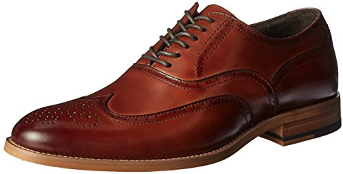 Stacy Adams Dunbar Wingtip Oxford Cognac 10.5 D (M)