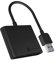 ICY BOX IB-CR301-U3 USB 3.0 Type-A Kartenleser für CF, SD und microSD Speicherkarten, SD 3.0, Aluminiumgehäuse, integriertes Kabel, schwarz