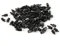 100 Piezas M3 Separador Macho Hembra M3 Nylon PCB Espaciador Tornillos Cilíndricos Hexagonales Kit Surtido 8mm + 6mm (Negro)