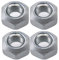 M10 konische Anhänger Radmuttern für Aussetzung Nabe M10x1,25 Gewinde 4PK