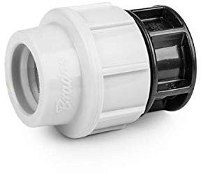 AW-Tools Endstopfen für PE-Rohr 20mm PP-Fitting Verschraubung
