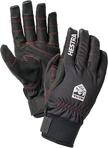 Hestra Ergo Grip Long 5-Finger Handschuhe schwarz