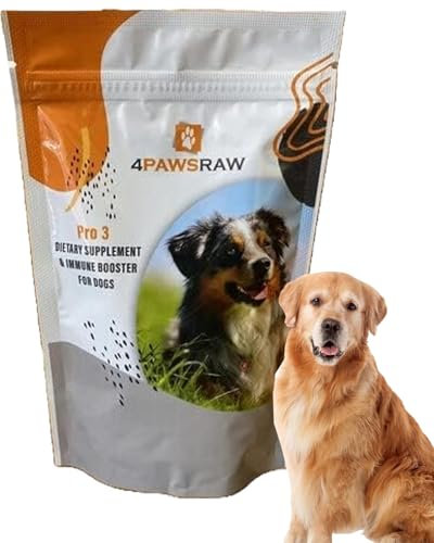 4PAWSRAW Dog Multivitamins & Minerals Supplement Immunity Booster Dietary Supplements (180g Powder)