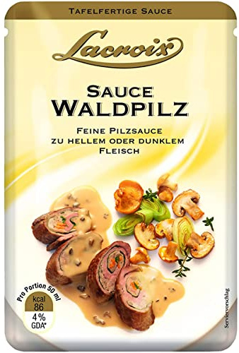 Lacroix Sauce Waldpilz fein cremig Pilzsauce zu Fleisch 150ml
