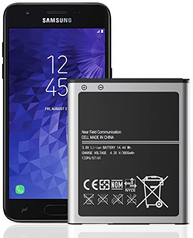 [3800 mAh] Akku für Samsung Galaxy J3, Ersatzakku mit hoher Kapazität für Samsung Galaxy Grand Prime G530, Galaxy J5, Galaxy J3, J320A J320V EB-BG530BBC J5-G530P