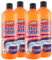 4x Sutter Stura Presto Disgorgante Gel con Candeggina per Scarichi Lavandini e Vasche da Bagno - 4 Flaconi da 1 Litro ognuno