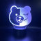 LED-Videospiellampe, Monokuma, Farbwechsel, USB, Nachtlicht und Dekoration, Hilfe, Nachtschlaf, Geschenk