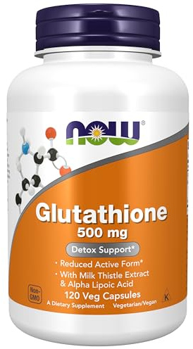 NOW Foods Glutathione, 500mg - 120 vcaps