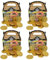 44 Goldmünzen aus Milchschokolade plus 4x Piraten-Schatzkiste aus Karton I 340g I Ideal als Mitgebsel und für Kindergeburtstage und Schokoladengeschenkset