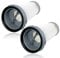 SPARES2GO SuperVac Filter HEPA compatible with Morphy Richards Pleated Vacuum 732102 x 2