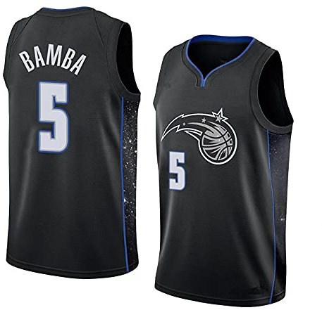 KEPL Gilet Manica Corta Uomo Abbigliamento Casual Basket Magic Jersey Uomo Sport NBA Mezza Manica Casual Basket Pullover,M