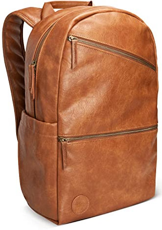 Simple Modern Unisex Laptopfach Legacy Rucksack mit Laptop-Fach, braun, 15 Liter