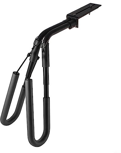 Fahrradhalterung für Surfbrett, hochwertige Aluminiumlegierung, Schwarz