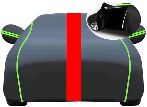Hagelschutzplane Auto Für Smart Fortwo 451 453, Autoabdeckung Outdoor, Auto Abdeckplane Wasserdicht, Autogarage Abdeckung, Atmungsaktiv, Uv Beständig, Reißfest Und Langlebig (Color : 3, Size : Add c