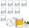 Futtumy 1 OZ Mini Beer Mug Shot Glasses With Handles for Freezer, Men, Women, Father, Dad - Party, Birthday, Christmas Festival (10 PCS, Glass)
