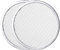 Lot De 2 Grilles à Pizza De 25 Cm Pour Four, Plaque à Pizza Ronde Avec Trous, Antiadhésive, Lisse, En Alliage D'aluminium De Qualité Alimentaire, Plateau à Pâte à Pizza Pour La Maison, Le Restaurant