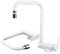 DMOZMSY Robinet Cuisine Rabattable Sous Fenetre Avec 2 Jets Modes Robinet Mitigeur Cuisine Rabattable Flexible En Acier Inoxydable 304 Pour Bateau De Rv Camping(Blanc Argent)